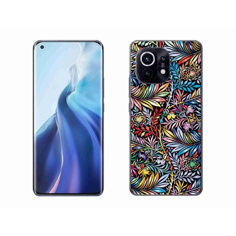Gél borítás mmCase a Xiaomi Mi 11 - virágok 5