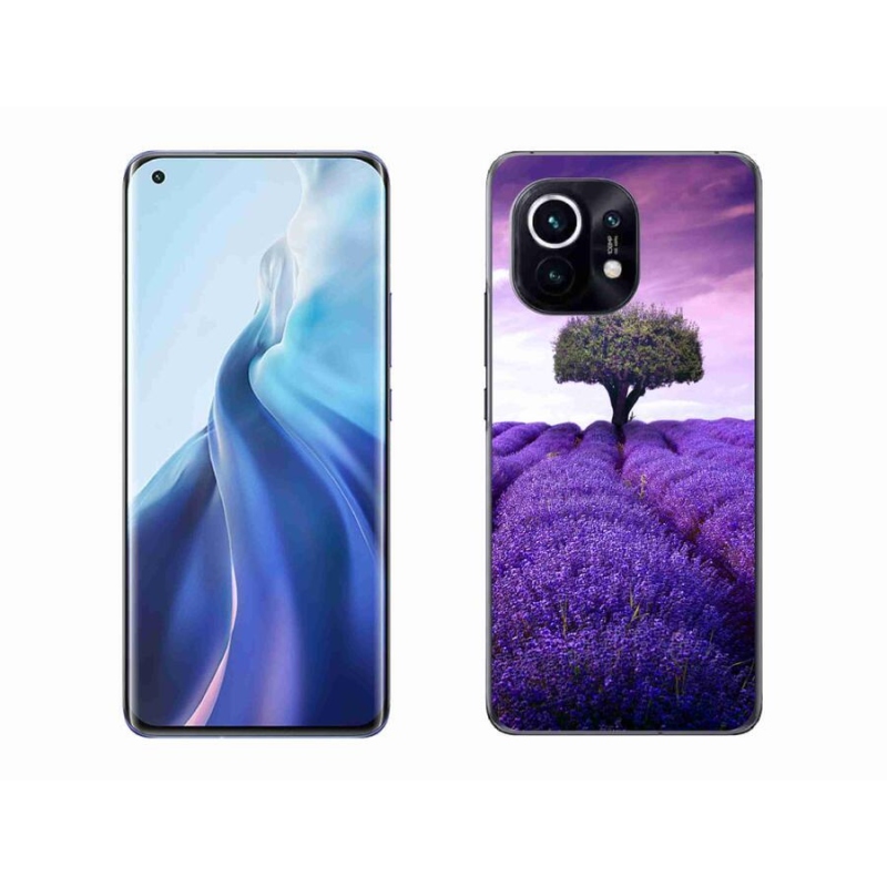 Gél borítás mmCase a Xiaomi Mi 11-hez - levendula rét