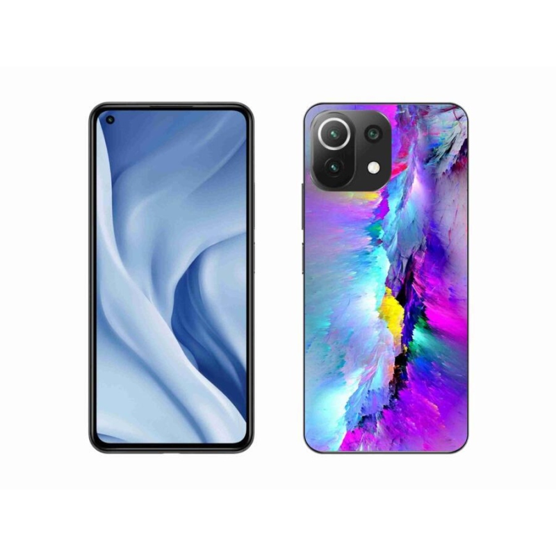 Gél borítás mmCase a Xiaomi Mi 11 Lite 4G/5G számára - absztrakt