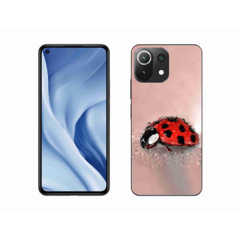 Gél borítás mmCase a Xiaomi Mi 11 Lite 4G/5G készülékhez - katicabogár