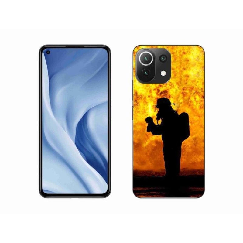 Gél borítás mmCase a Xiaomi Mi 11 Lite 4G/5G-hez - tűzoltó