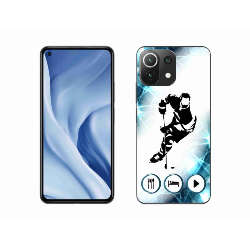 Gél borítás mmCase a Xiaomi Mi 11 Lite 4G/5G-hez - hoki 1