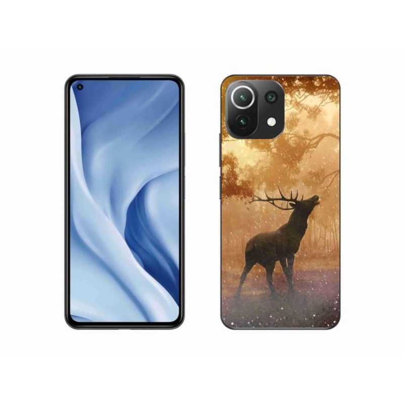 Gél borítás mmCase a Xiaomi Mi 11 Lite 4G/5G-hez - szarvasok a vadászaton