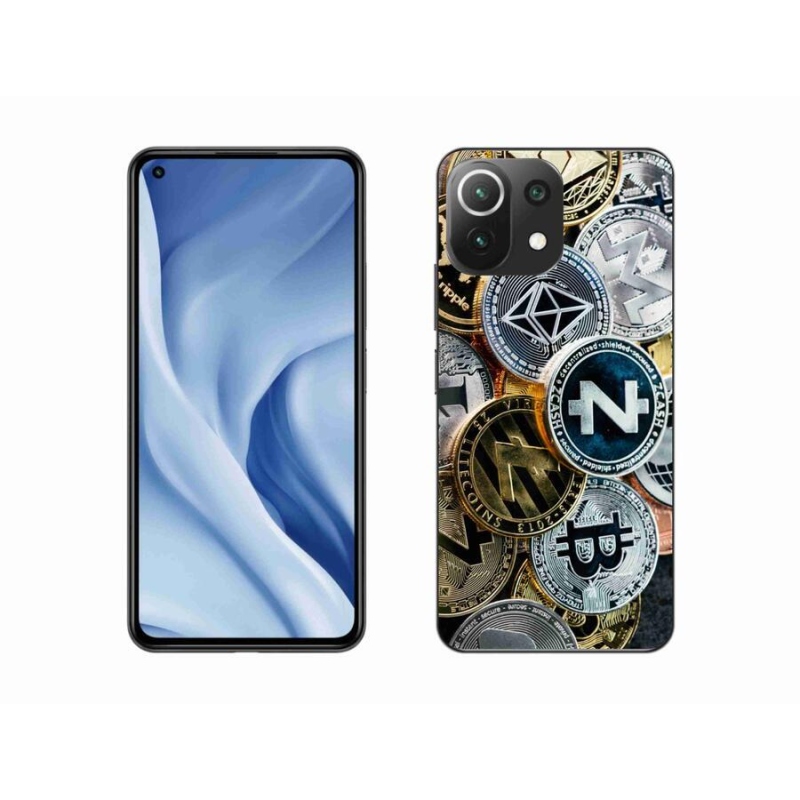 Gél borítás mmCase a Xiaomi Mi 11 Lite 4G/5G számára - kriptovaluták