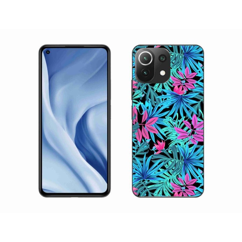 Gél borító mmCase a Xiaomi Mi 11 Lite 4G/5G-hez - virágok 3
