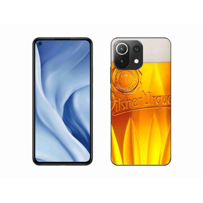 Gél borítás mmCase a Xiaomi Mi 11 Lite 4G/5G számára - sör