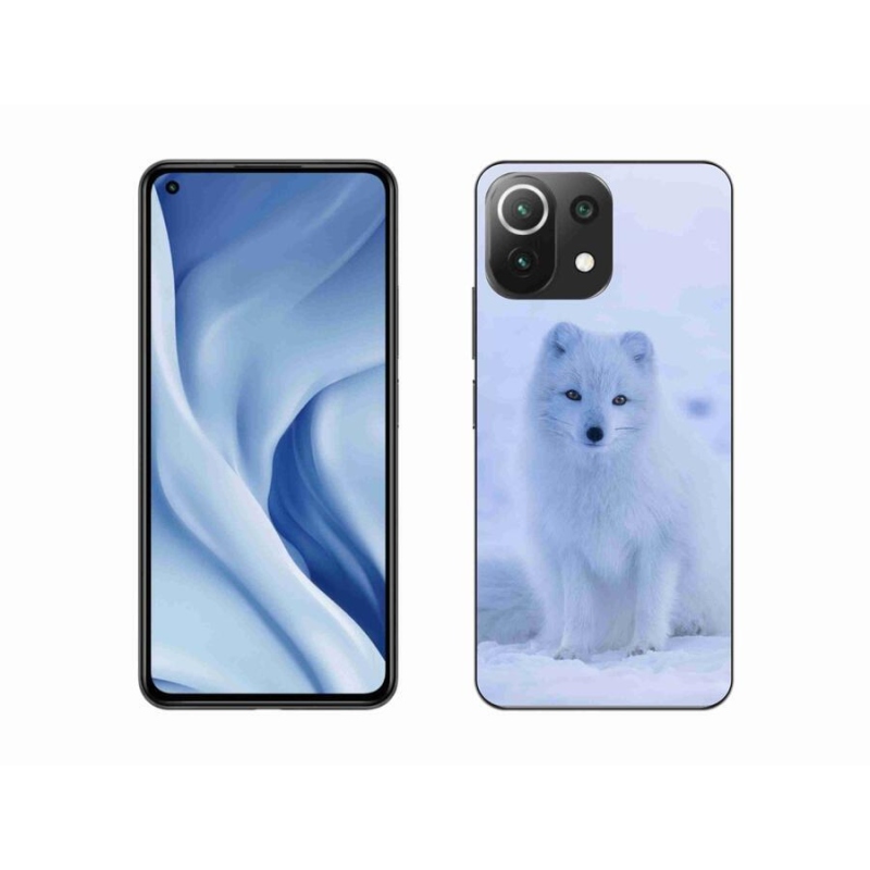 Gél borítás mmCase a Xiaomi Mi 11 Lite 4G/5G készülékhez - polár róka