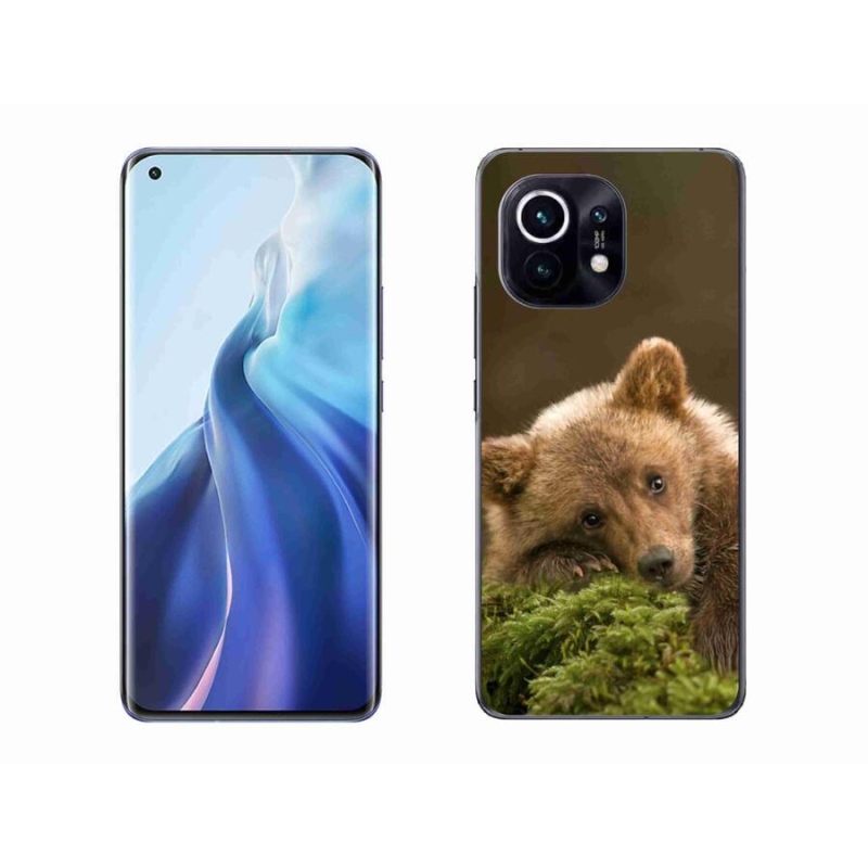 Gél borítás mmCase a Xiaomi Mi 11-hez - medve