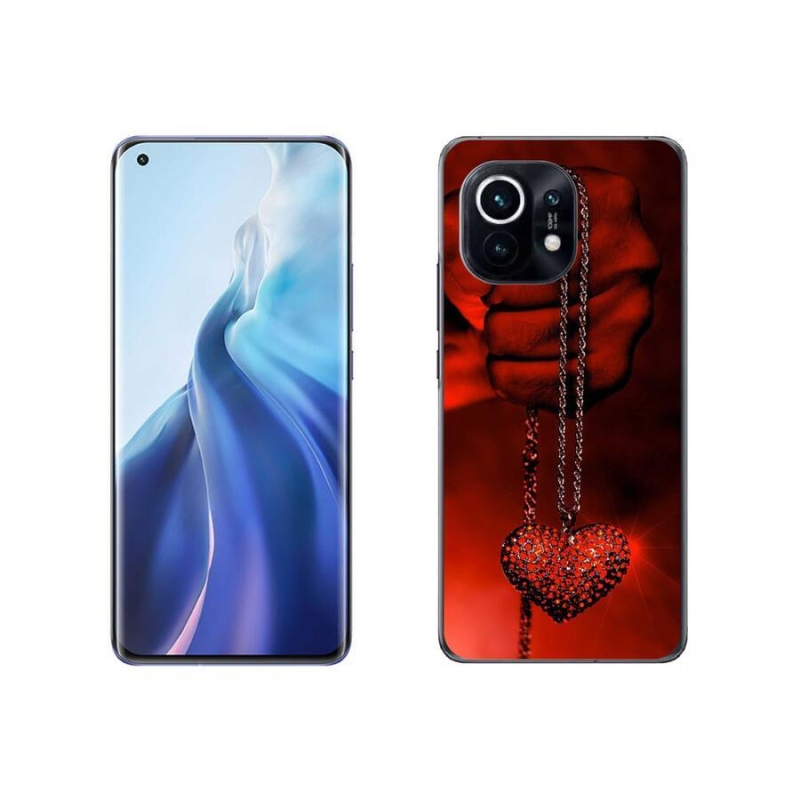 Gél borítás mmCase a Xiaomi Mi 11-hez - nyaklánc
