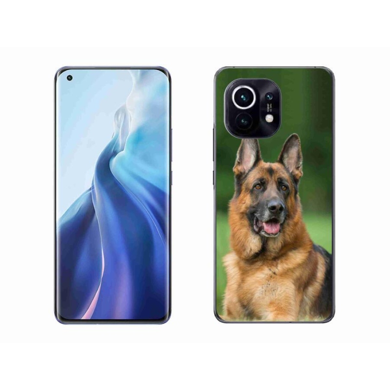 Gél borítás mmCase a Xiaomi Mi 11-hez - Német juhászkutya