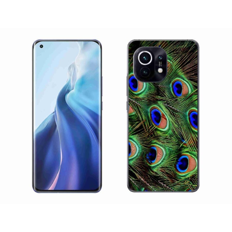 Gél borítás mmCase a Xiaomi Mi 11-hez - pávatoll