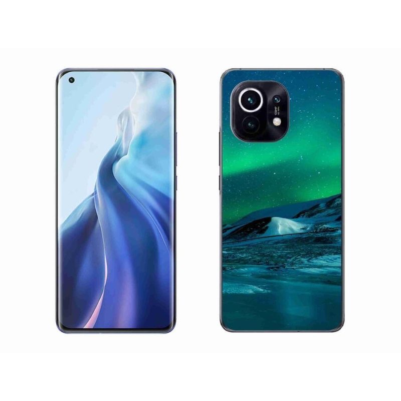 Gél borítás mmCase a Xiaomi Mi 11-hez - sarki fény