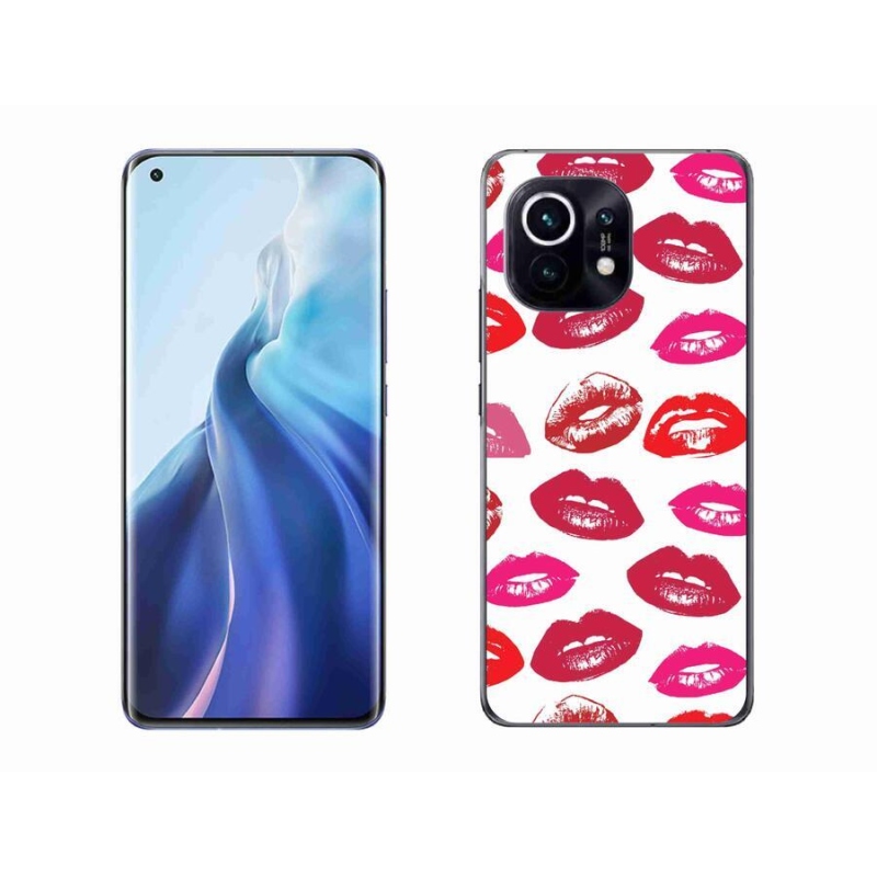Gél borítás mmCase a Xiaomi Mi 11-hez - ajkak