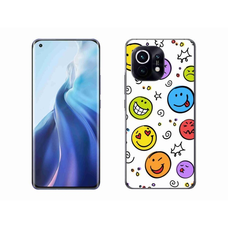 Gél borítás mmCase a Xiaomi Mi 11-hez - smiley-k