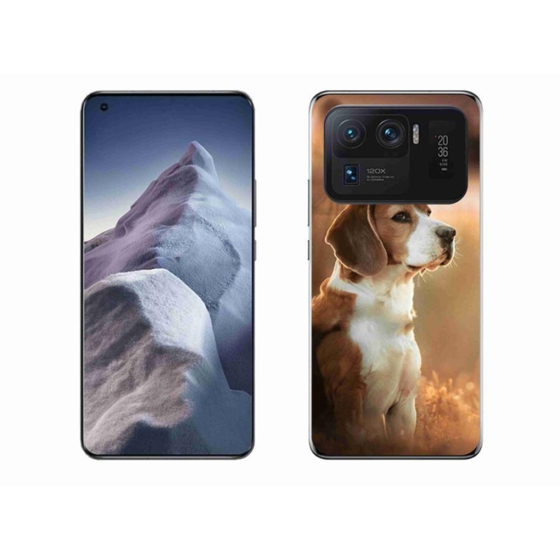 Gél borítás mmCase a Xiaomi Mi 11 Ultra készülékhez - bézs színű