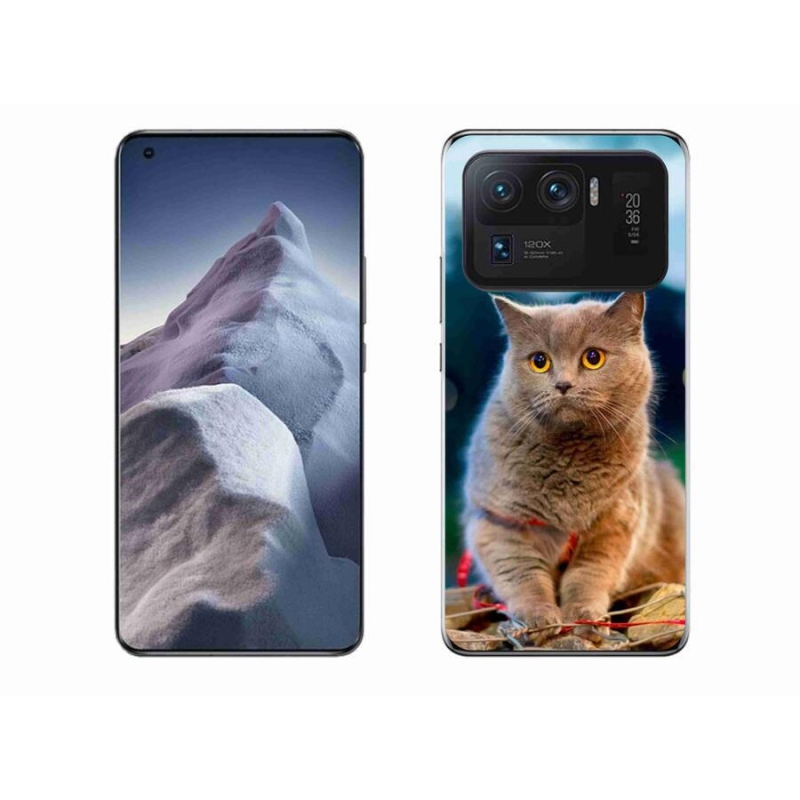 Gél borítás mmCase a Xiaomi Mi 11 Ultra készülékhez - Brit kék 2