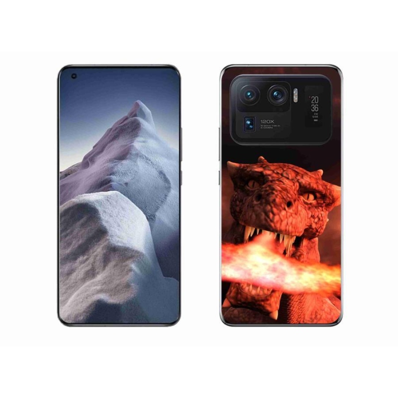 Gél borítás mmCase a Xiaomi Mi 11 Ultra készülékhez - sárkány