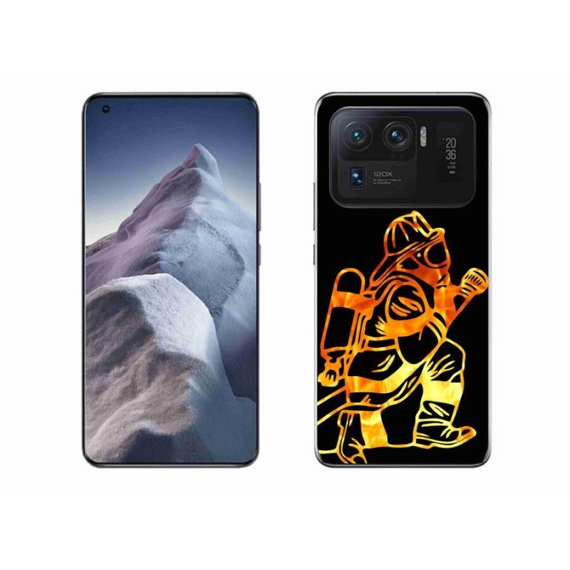 Gél borítás mmCase a Xiaomi Mi 11 Ultra számára - tűzoltó 1