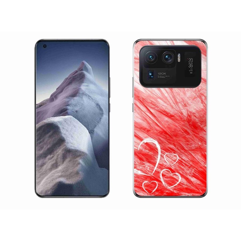Gél borítás mmCase a Xiaomi Mi 11 Ultra készülékhez - szív