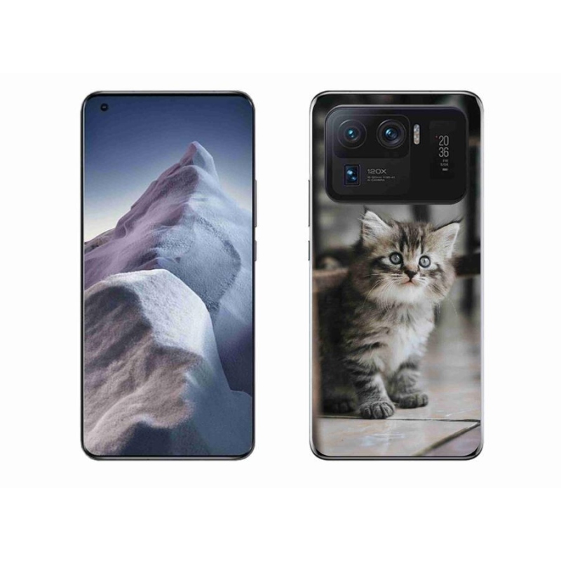 Gél borítás mmCase a Xiaomi Mi 11 Ultra számára - cica