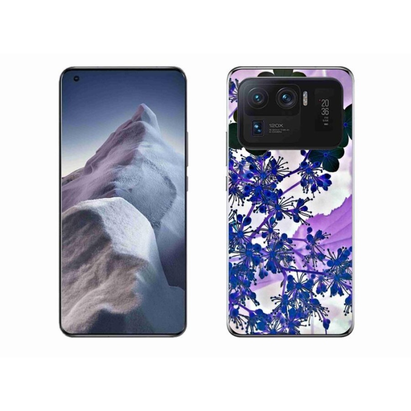 Gél borítás mmCase a Xiaomi Mi 11 Ultra számára - hortenzia virág