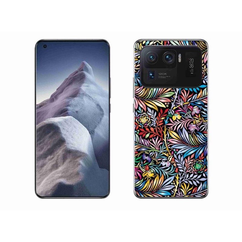 Gél borítás mmCase a Xiaomi Mi 11 Ultra számára - virágok 5