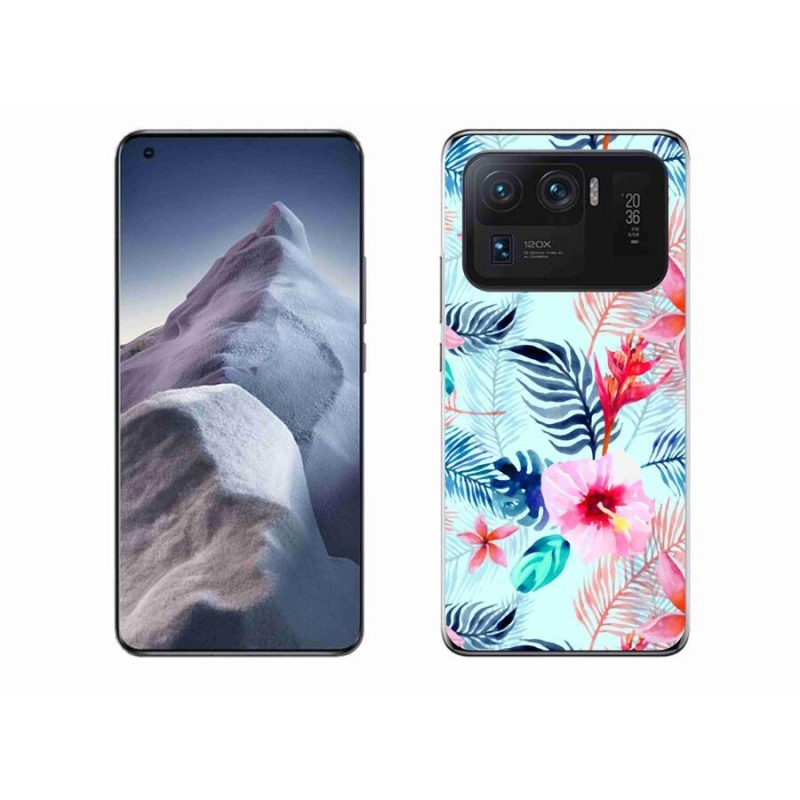 Gél borítás mmCase a Xiaomi Mi 11 Ultra számára - virágok