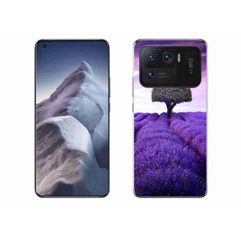 Gél borítás mmCase a Xiaomi Mi 11 Ultra készülékhez - levendula rét