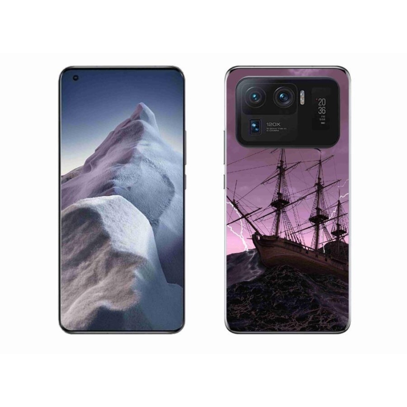 Gél borítás mmCase a Xiaomi Mi 11 Ultra számára - hajó a viharban