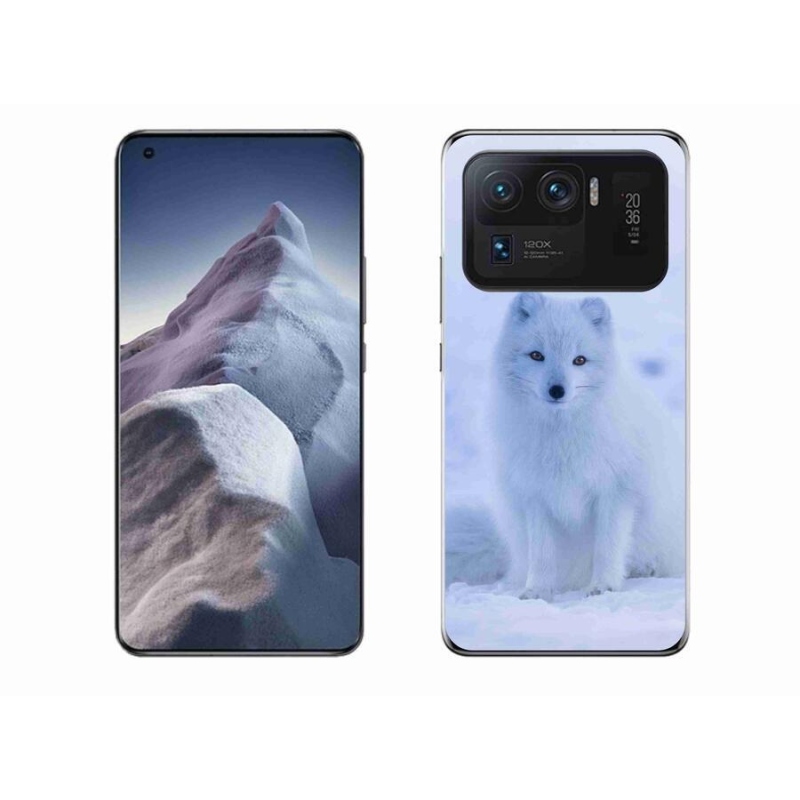 Gél borítás mmCase a Xiaomi Mi 11 Ultra készülékhez - polár róka