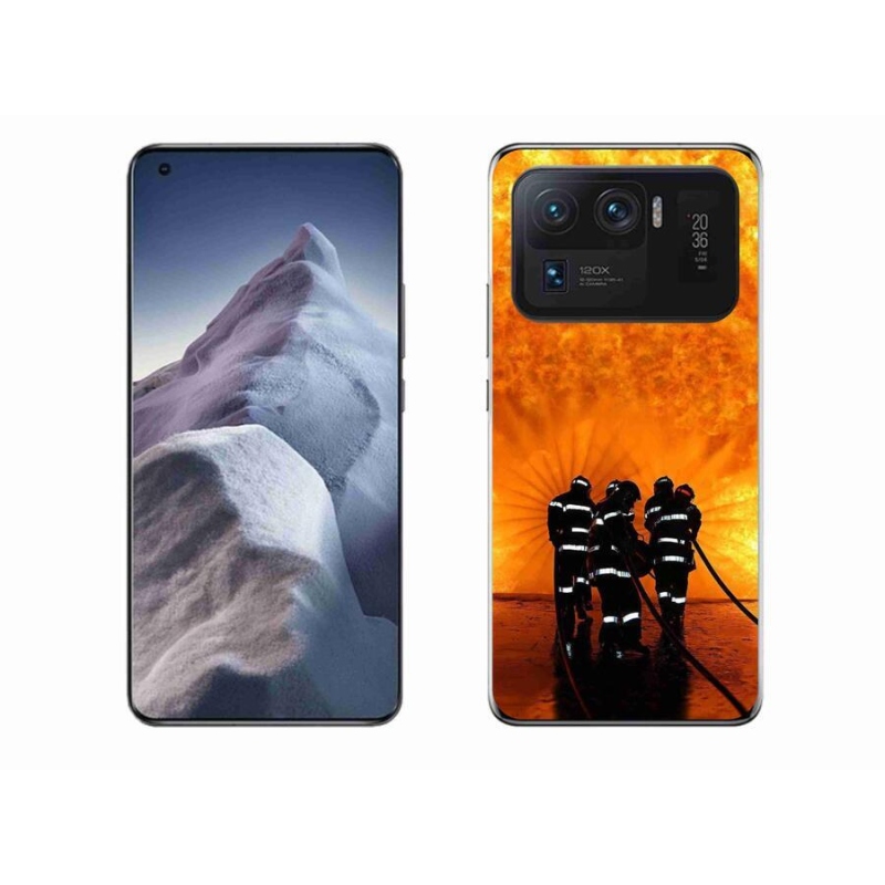 Gél borítás mmCase a Xiaomi Mi 11 Ultra számára - tűz