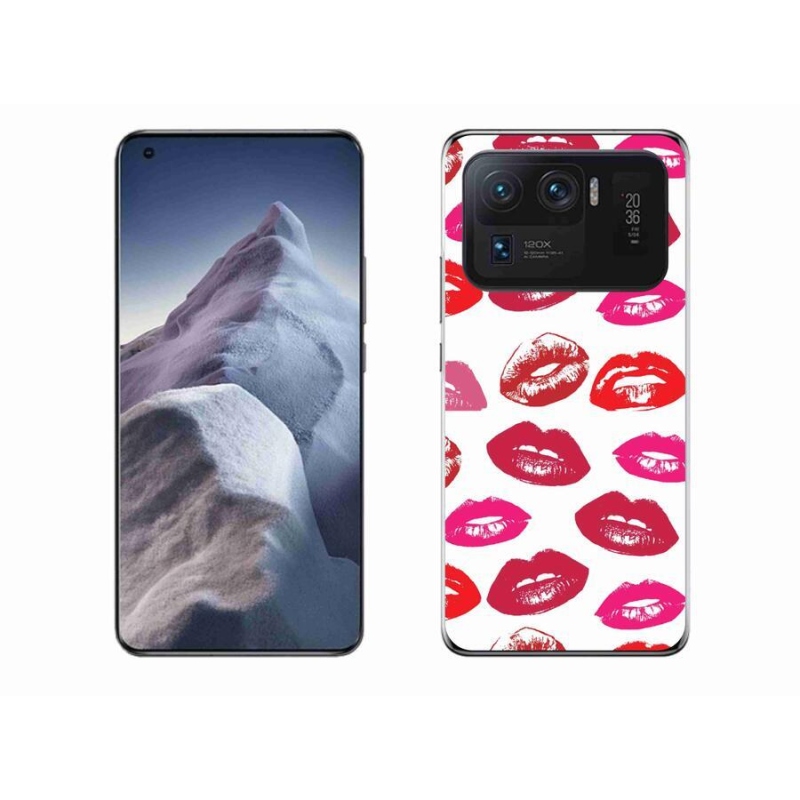 Gél borítás mmCase a Xiaomi Mi 11 Ultra számára - ajkak