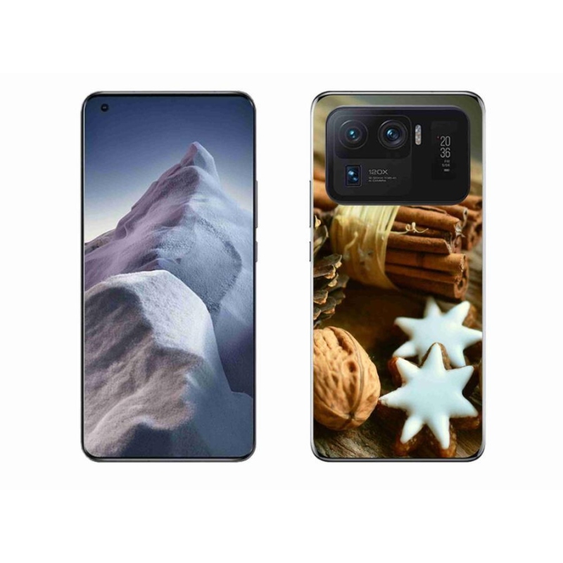 Gél borítás mmCase a Xiaomi Mi 11 Ultra számára - fahéj és mézeskalács