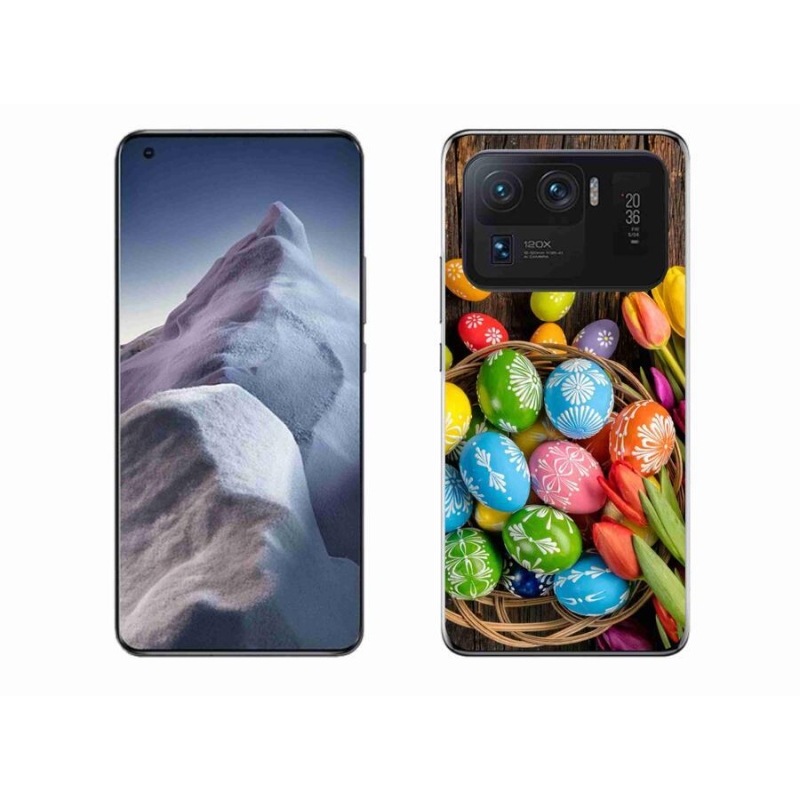 Gél borítás mmCase a Xiaomi Mi 11 Ultra számára - Húsvéti tojások