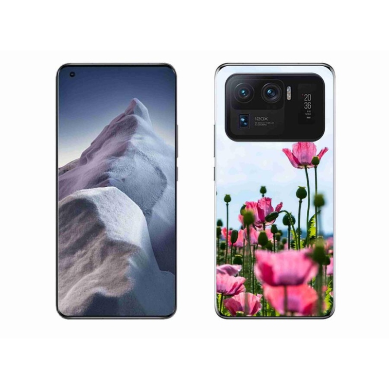 Gél borítás mmCase a Xiaomi Mi 11 Ultra készülékhez - mákos színű