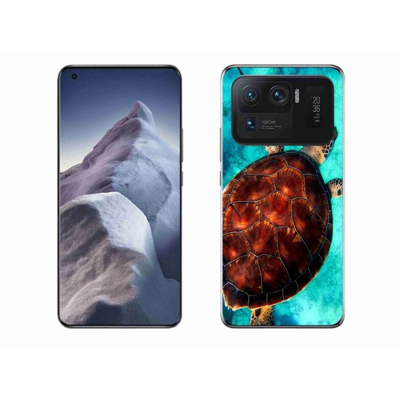 Gél borítás mmCase a Xiaomi Mi 11 Ultra készülékhez - teknősbéka