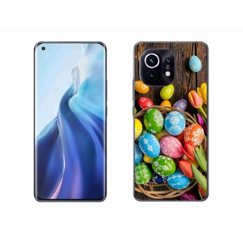 Gél borítás mmCase a Xiaomi Mi 11-hez - Húsvéti tojások