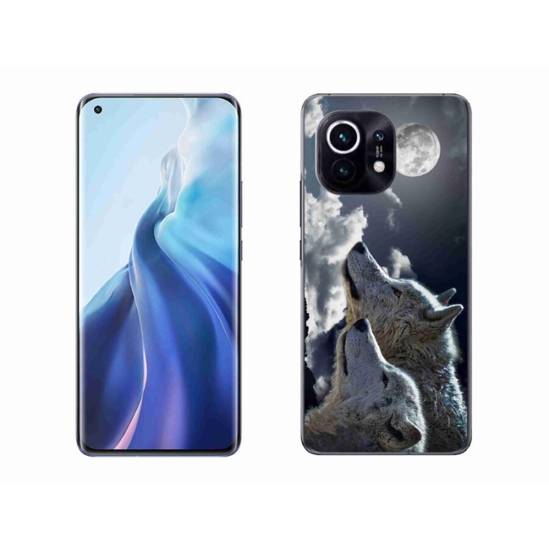 Gél borítás mmCase a Xiaomi Mi 11-hez - farkasok