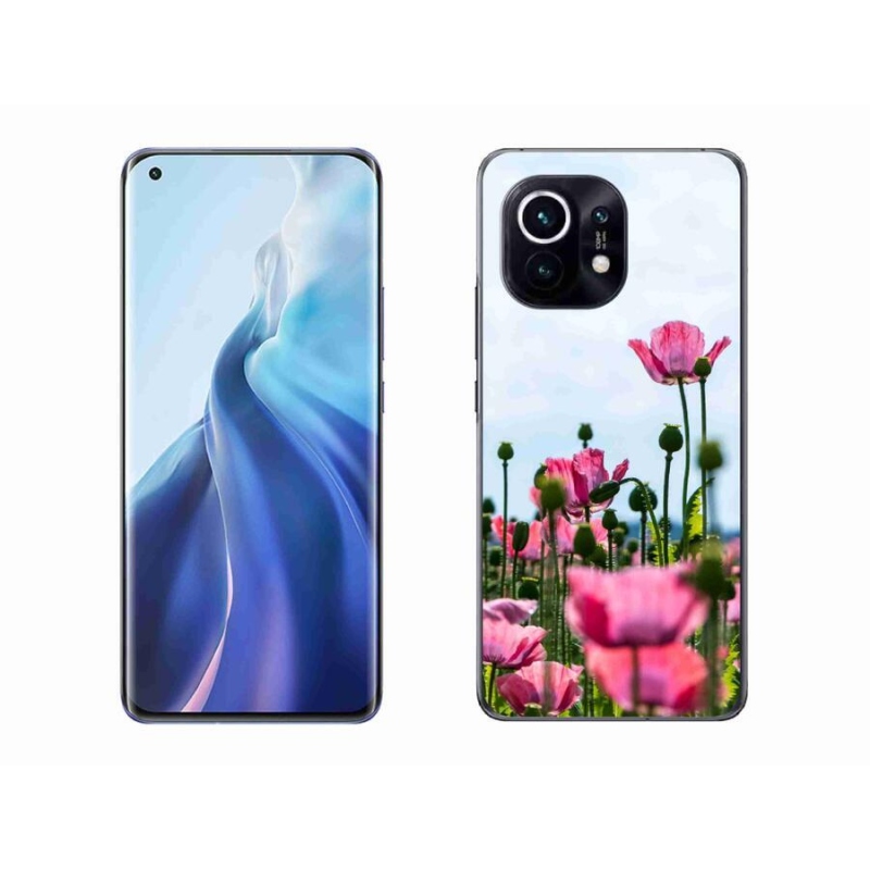 Gél borítás mmCase a Xiaomi Mi 11-hez - mákos