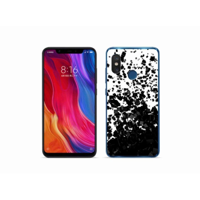 Gél borítás mmCase a Xiaomi Mi 8-hoz - absztrakt minta 1