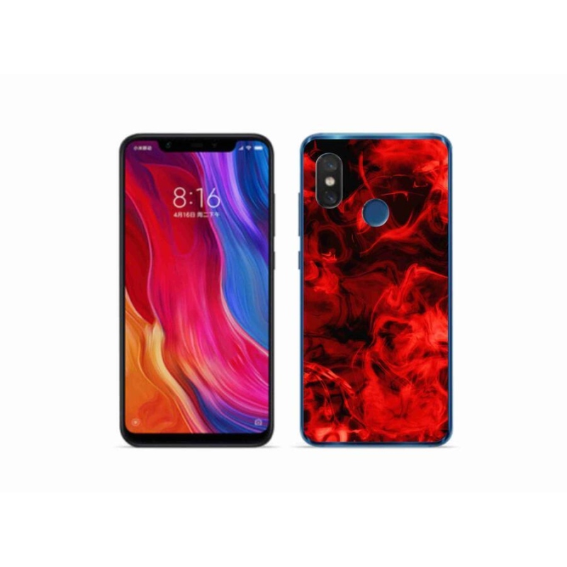 Gél borítás mmCase a Xiaomi Mi 8-hoz - absztrakt minta 11