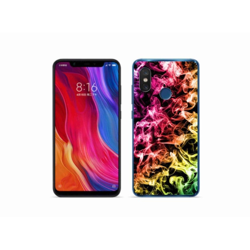 Gél borítás mmCase a Xiaomi Mi 8-hoz - absztrakt minta 6