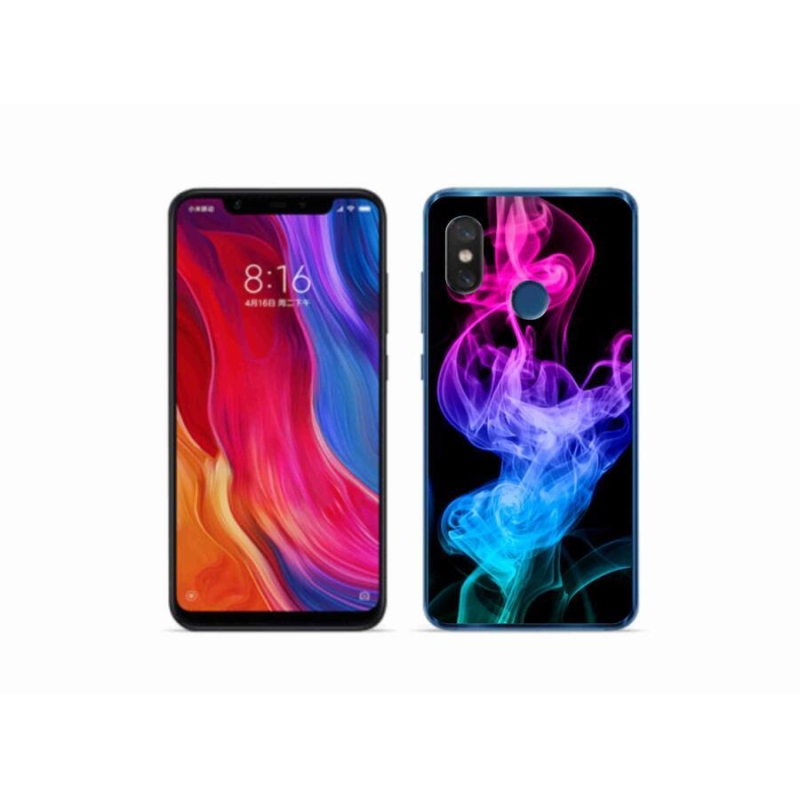 Gél borítás mmCase a Xiaomi Mi 8-hoz - absztrakt minta 8