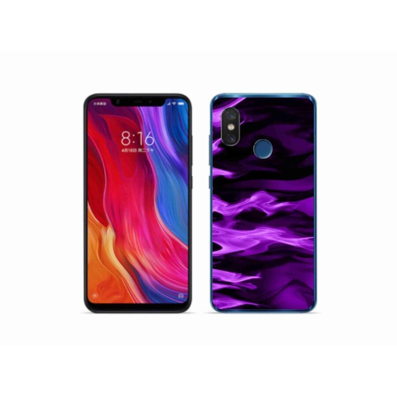 Gél borítás mmCase a Xiaomi Mi 8-hoz - absztrakt minta 9