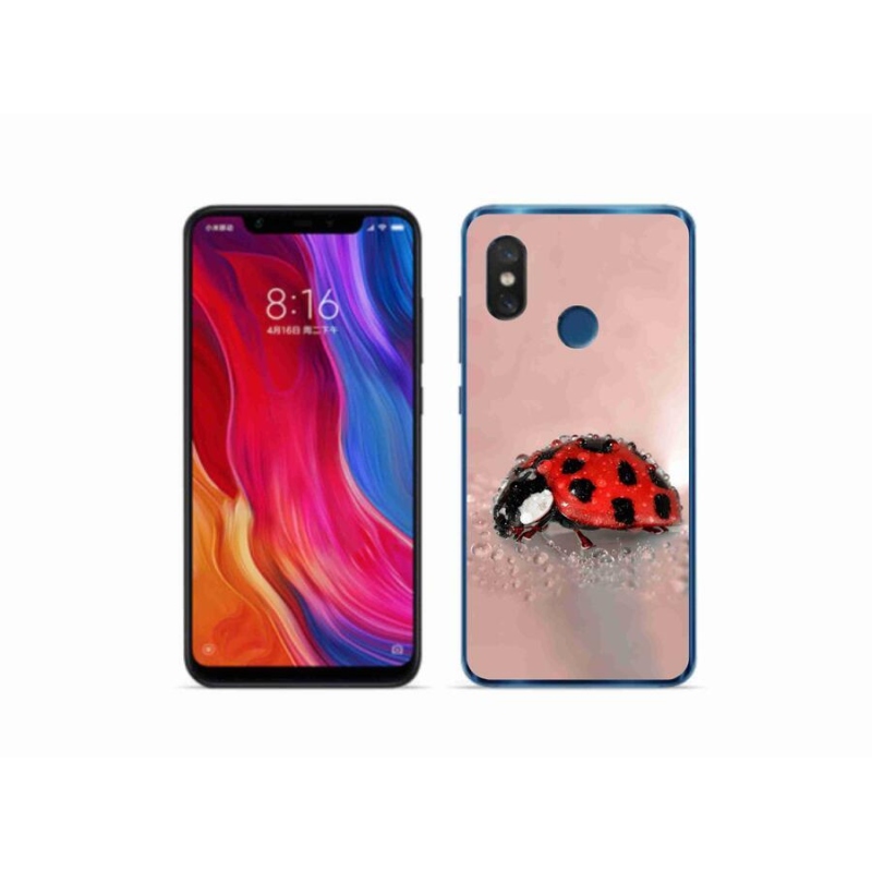 Gél borítás mmCase a Xiaomi Mi 8-hoz - katicabogár