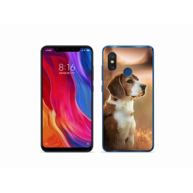 Gél borítás mmCase a Xiaomi Mi 8-hoz - bézs színű