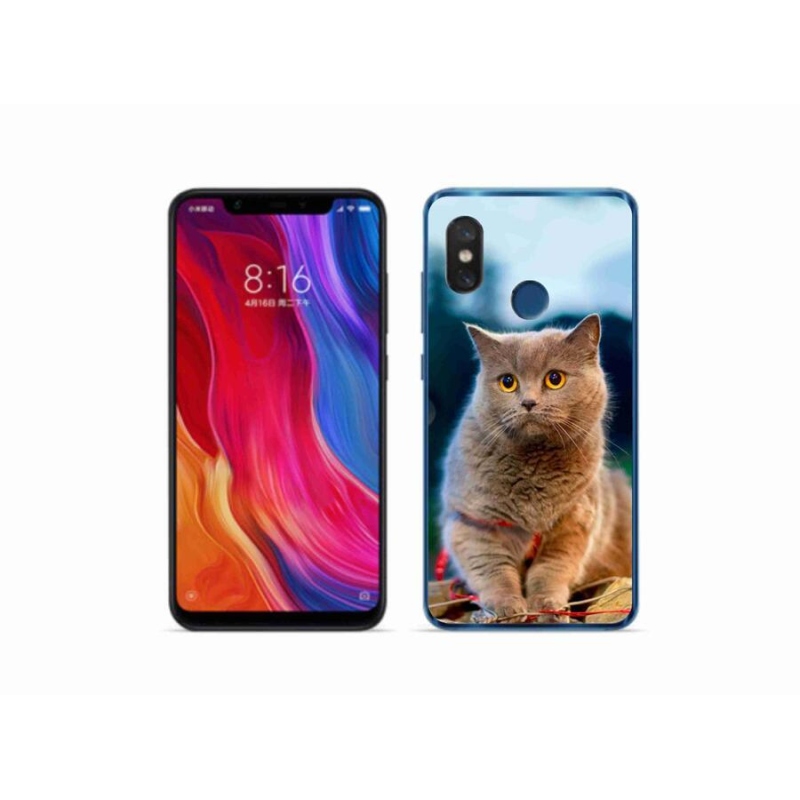 Gél borítás mmCase a Xiaomi Mi 8-hoz - brit kék 2