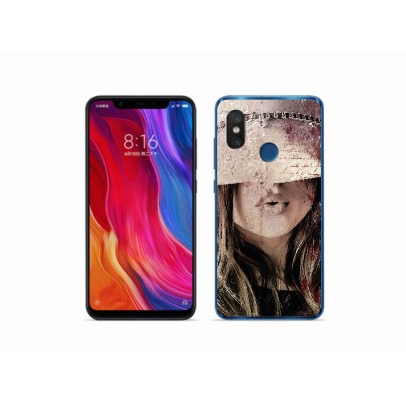 Gél borítás mmCase a Xiaomi Mi 8-hoz - lány