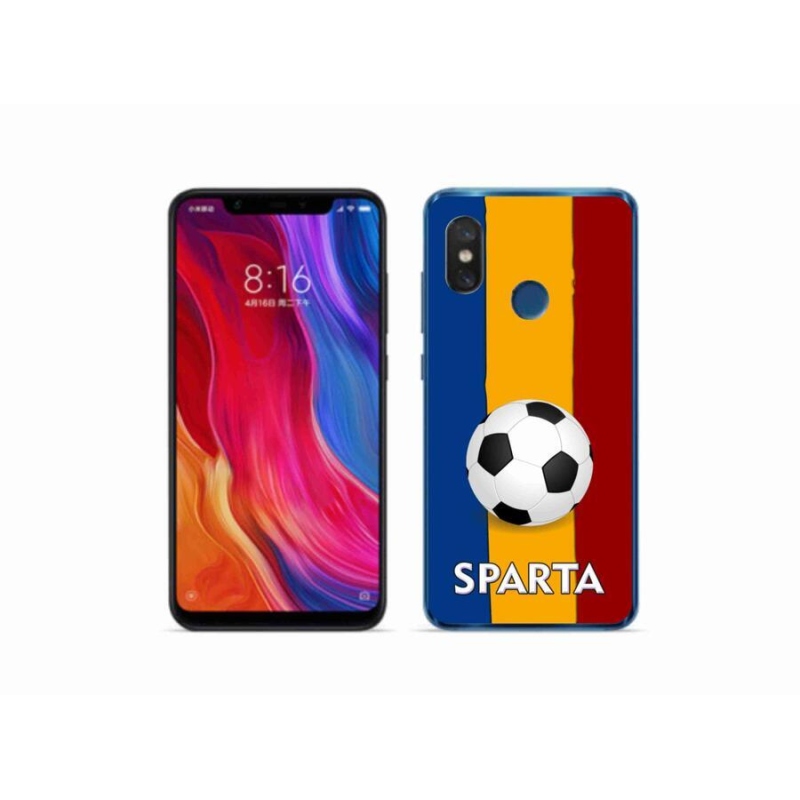Gél borítás mmCase a Xiaomi Mi 8-hoz - futball 1
