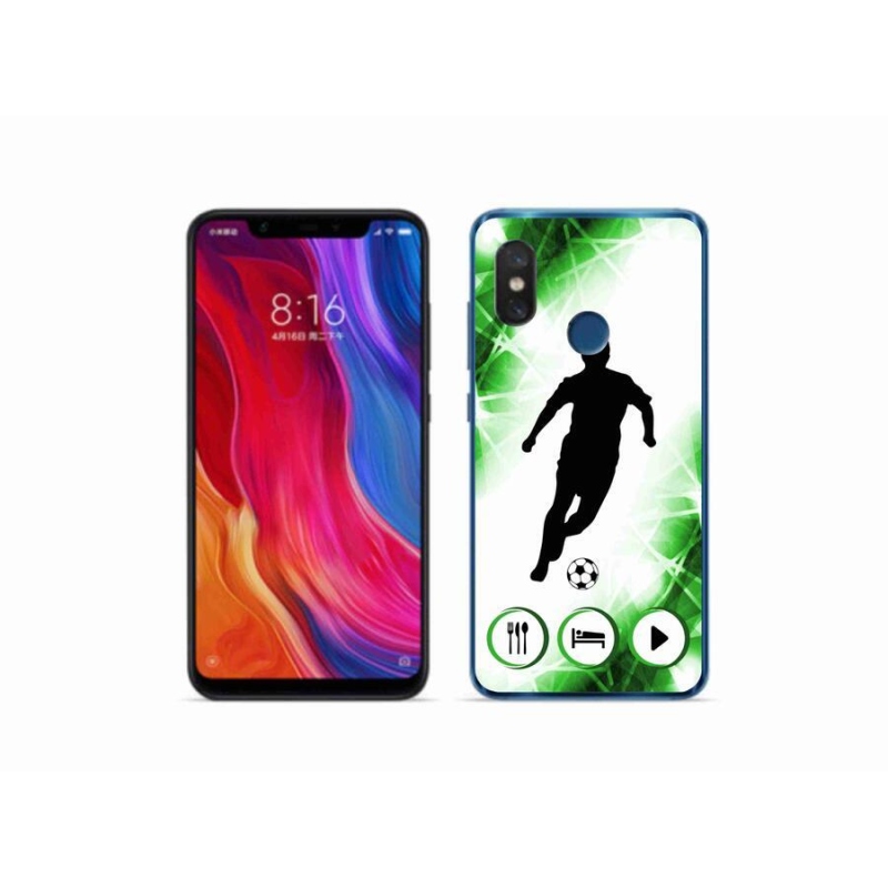Gél borítás mmCase a Xiaomi Mi 8-hoz - focista